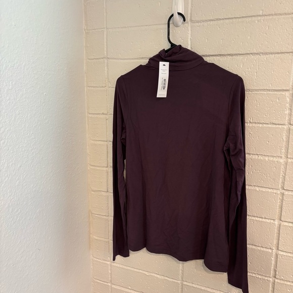 NWT Amour vert flannery bamboo fig turtleneck - Picture 4 of 4